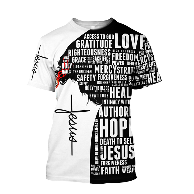 Premium Unisex Hoodie 3D All Over Printed Easter Day Christian Jesus No14 ML