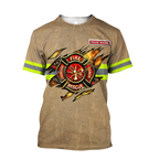 Customize Name Firefighter Hoodie For Men And Women MH22032102