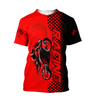 Motorcycle Racing 3D All Over Printed Unisex Shirts Let's Go Racing