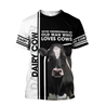 Cow 3d hoodie shirt for men and women DD11182004