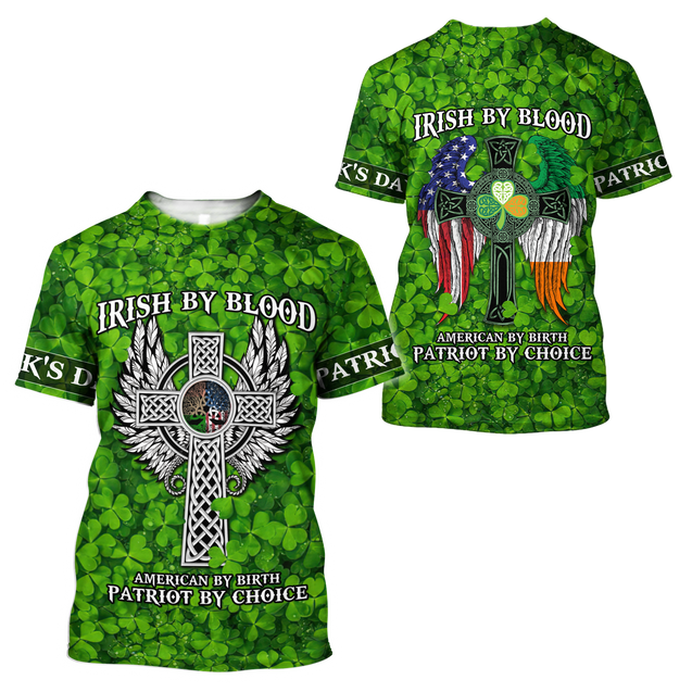 Irish Saint Patrick's Day 3D All Over Printed Shirts For Men And Women TN