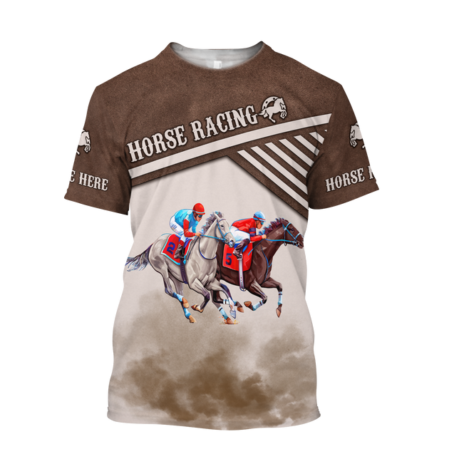 Personalized Name Horse Racing 3D All Over Printed Unisex Shirts TNA24042104