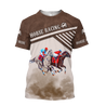 Personalized Name Horse Racing 3D All Over Printed Unisex Shirts TNA24042104