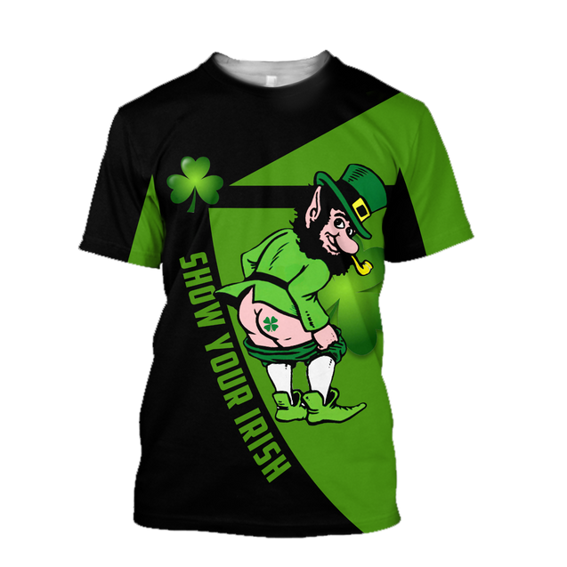 Irish St.Patrick Day 3D All Over Printed Unisex Shirts