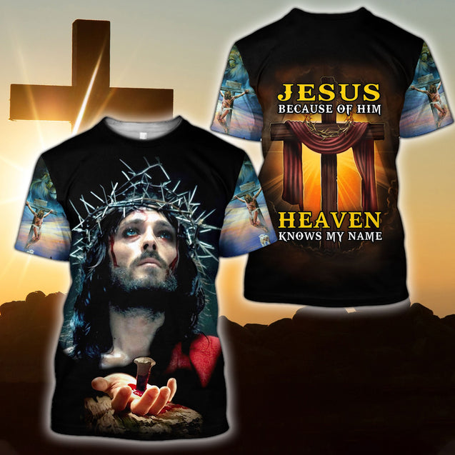 Jesus 3D All Over Printed Shirts For Men and Women NTN0402104