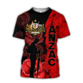Premium Anzac Day 2021 Australian Coat of Arms 3D Printed Unisex Shirts TN NTN31032103