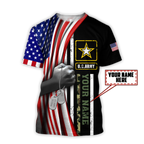 US Army 3D All Over Printed Unisex Shirts