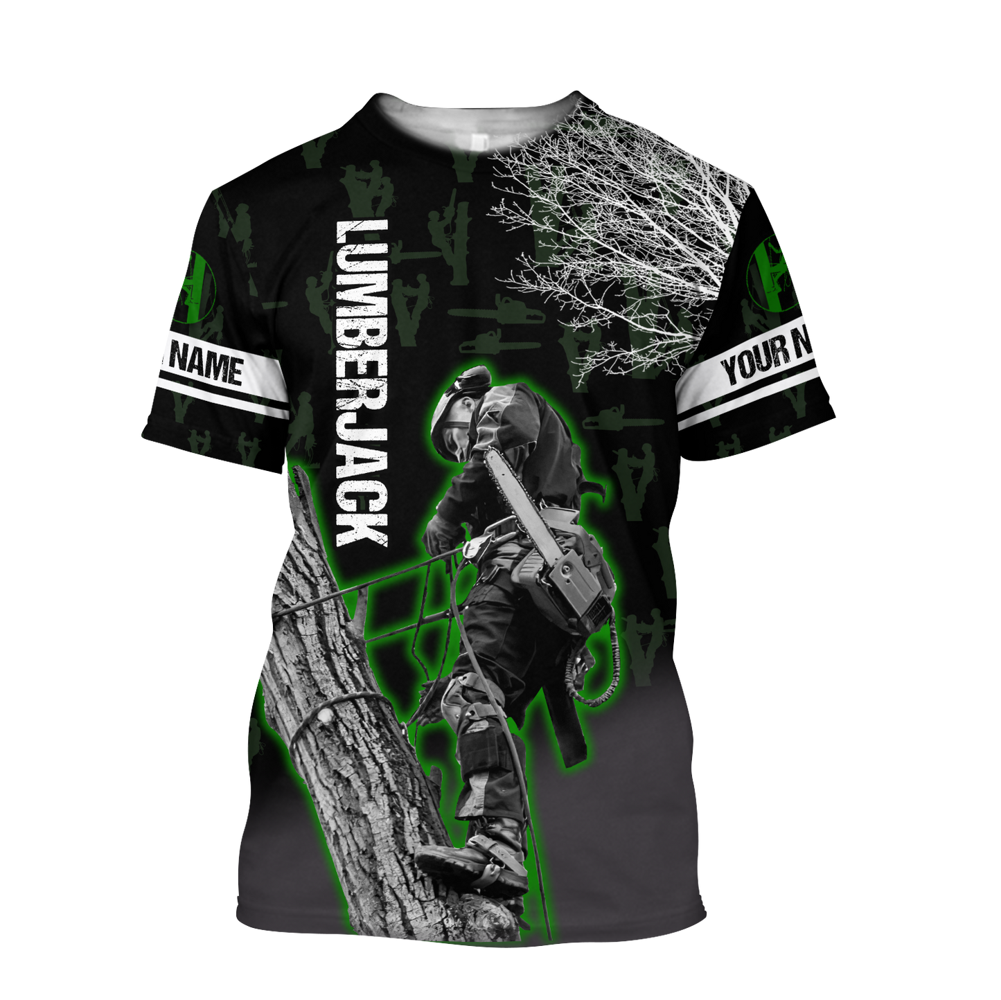 Premium Personalized 3D Printed Lumberjack Shirts MEI