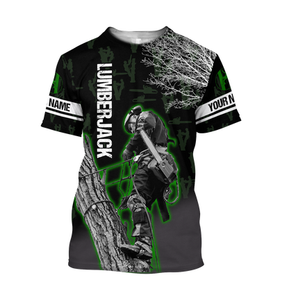 Premium Personalized 3D Printed Lumberjack Shirts MEI