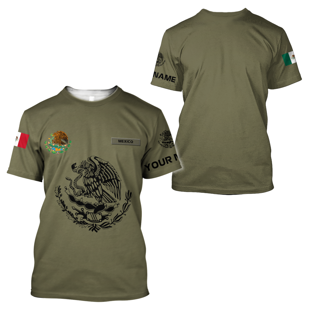 Mexican Customize 3D All Over Printed Shirts For Men And Women PD04012103