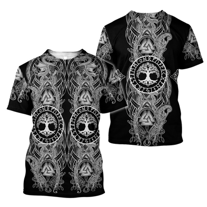 Viking 3D All Over Printed Unisex Shirts