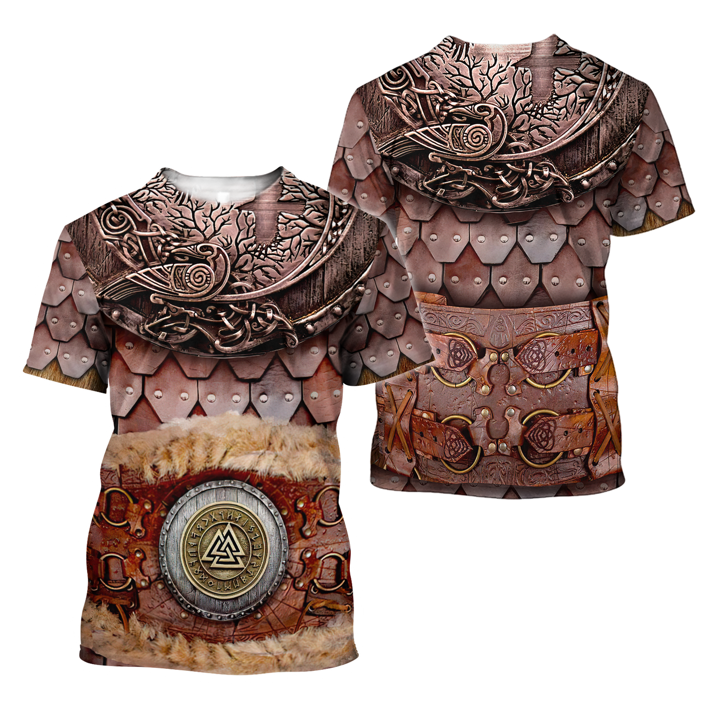 Viking Armor 3D All Over Printed Unisex Shirts