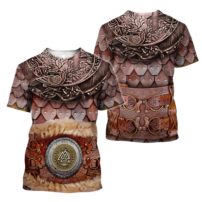 Viking Armor 3D All Over Printed Unisex Shirts