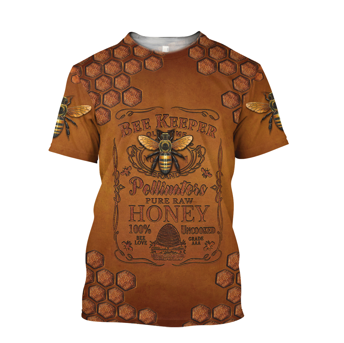 Premium Unisex All Over Printed Bee Shirts MEI