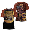 Jaguar Warrior Aztec Mexican 3D All Over Printed Unisex Shirts