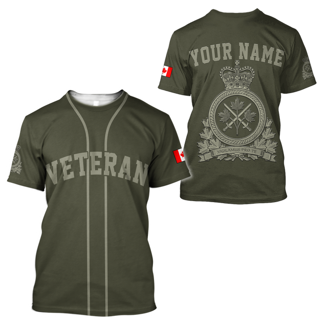 Personalized Name XT Canadian Veteran 3D Printed Clothes SN15032103