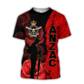 Premium Anzac Day 2021 Royal Australian Air Force 3D Printed Unisex Shirts TN NTN31032106