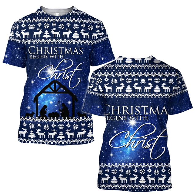 Christmas 3D All Over Printed Unisex Shirts VP21112011XT