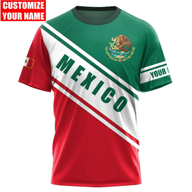 Personalized Name Mexico Combo T-shirt and Short 3D All Over Printed HHT11102101