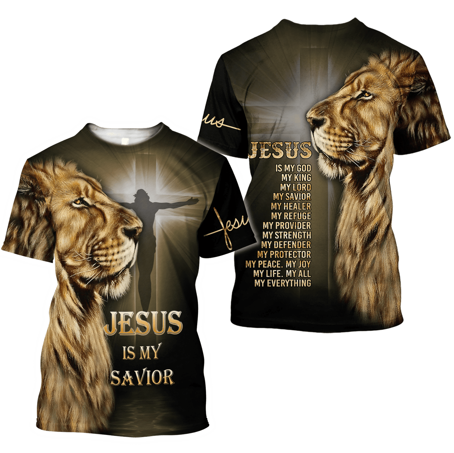 Christian Jesus Easter Day 3D All Over Printed Unisex Shirts