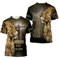 Christian Jesus Easter Day 3D All Over Printed Unisex Shirts