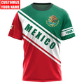 Personalized Name Mexico 3D All Over Printed Unisex Shirts