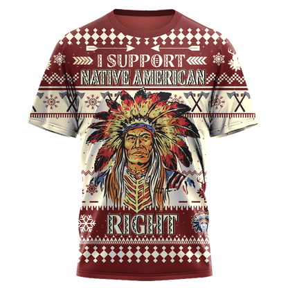Native American 3D All Over Printed Unisex Shirts