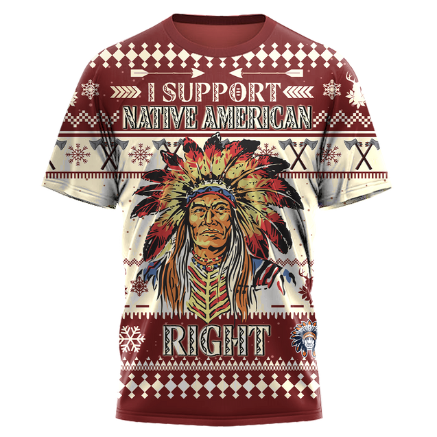 Native American 3D All Over Printed Unisex Shirts