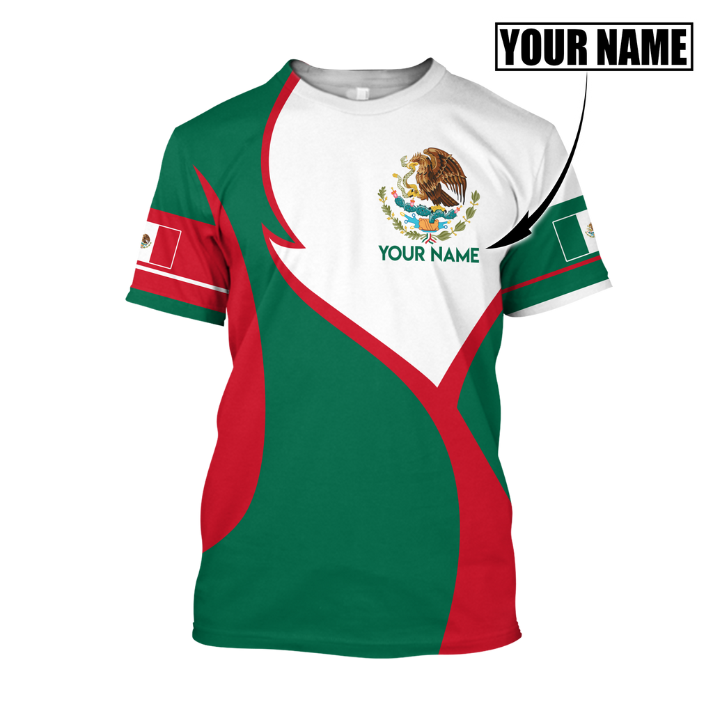 Mexico Hoodie Perionalized 3D All Over Printed Hoodie Shirts
