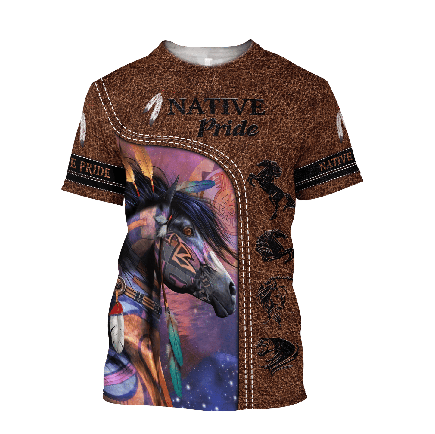 Native American Horse 3D All Over Printed Unisex Shirts