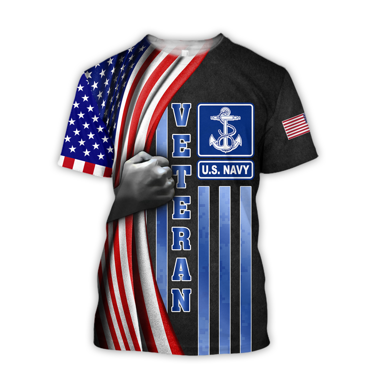 American 3D All Over Printed Unisex Shirts