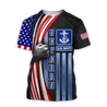 American 3D All Over Printed Unisex Shirts