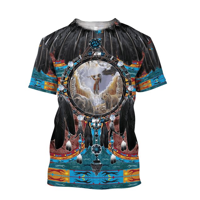 Native American 3D All Over Printed Unisex Shirts