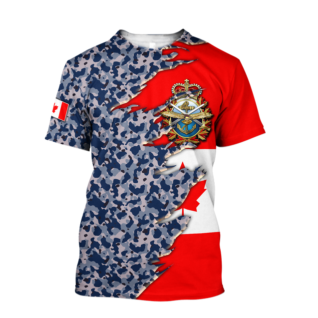 Canadian Navy Veteran  3D All Over Printed Shirts  MH10032106