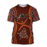 Aboriginal Naidoc Week Heal the Kangaroo and Turtle 3D print shirts