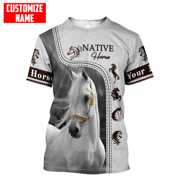 Customized Name Native American 3D All Over Printed Shirts for Women