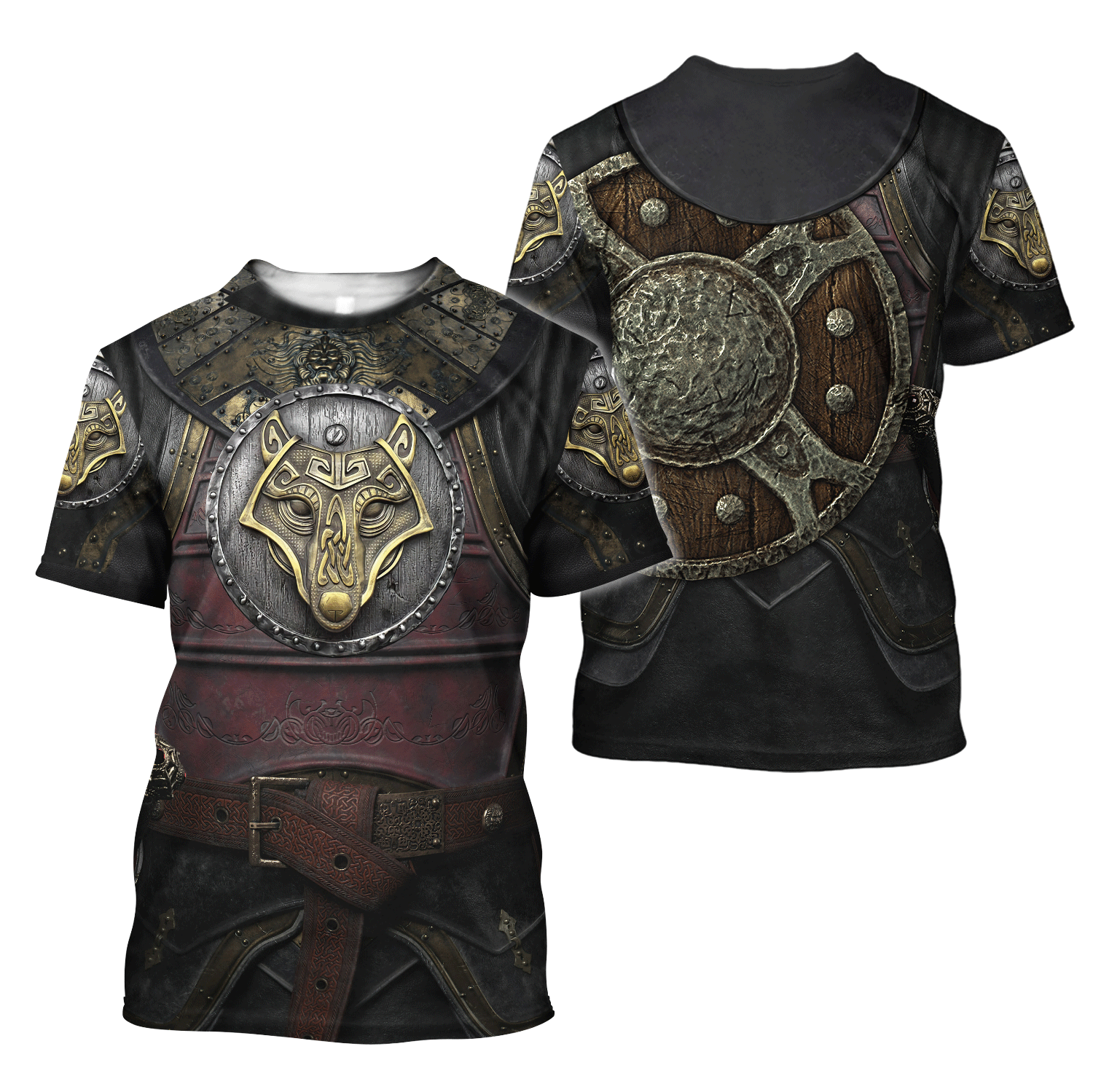Viking Armor 3D All Over Printed Unisex Shirts