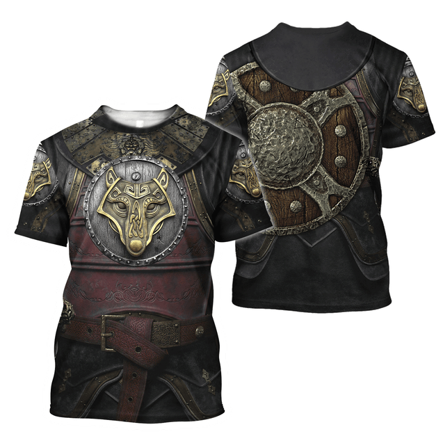 Viking Armor 3D All Over Printed Unisex Shirts