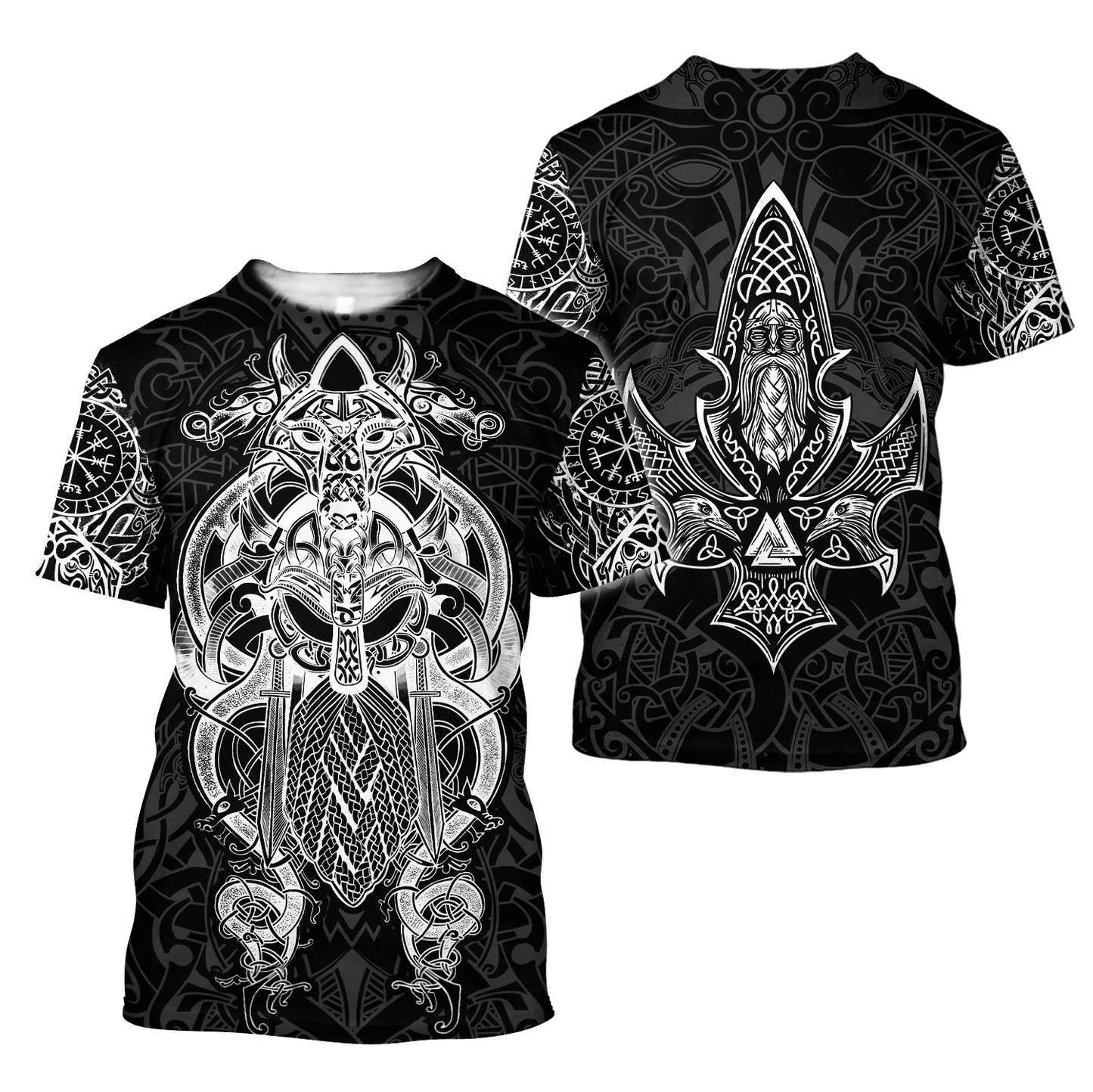 Viking 3D All Over Printed Unisex Shirts