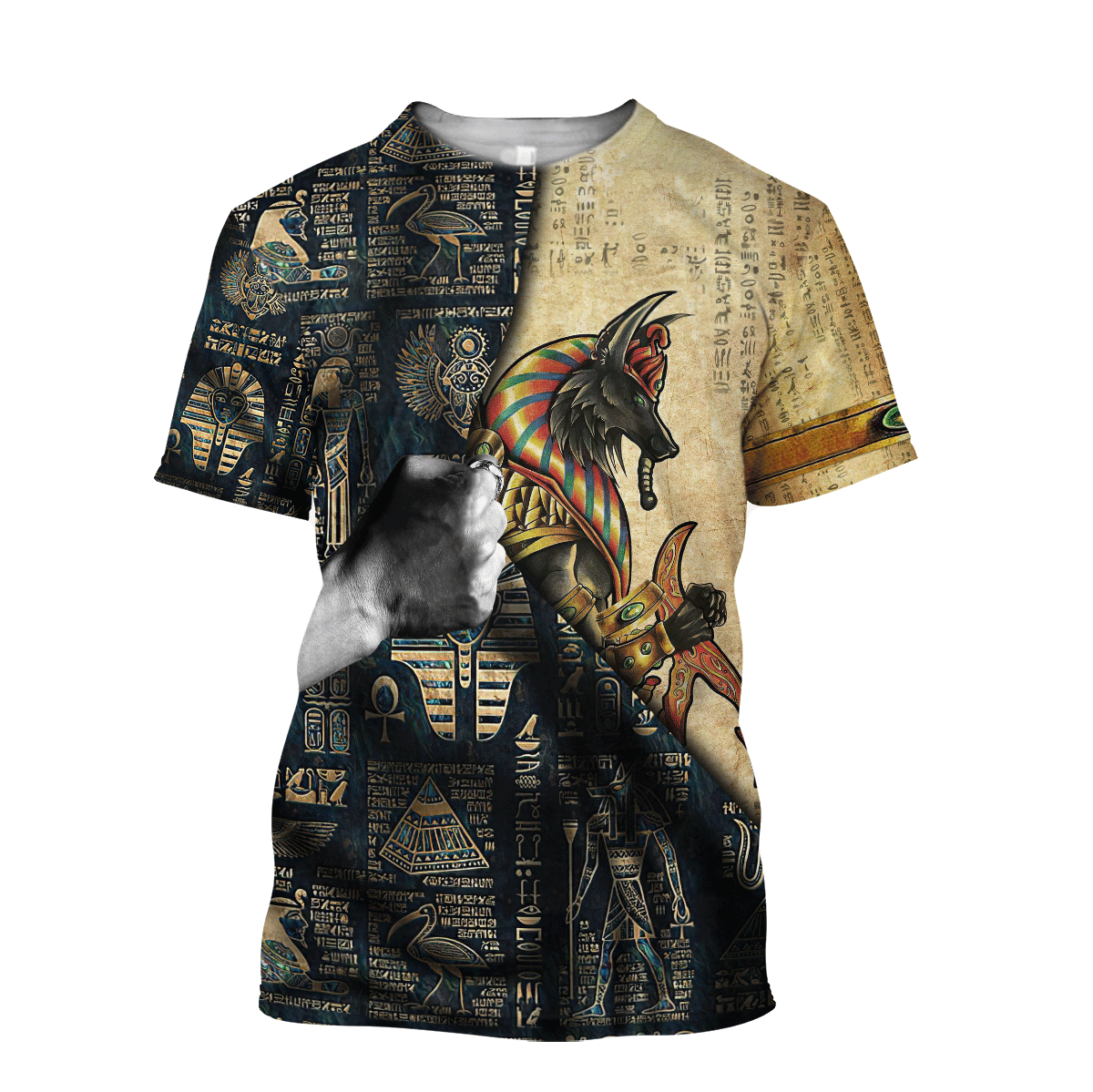 Brave Anubis Ancient Egyptian Mythology Culture unisex 3d print shirts