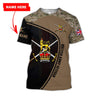 Custom Name XT British Army 3D Printed Shirts