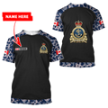 Personalized Name XT Canadian Navy 3D All Over Printed Shirts PD29032101