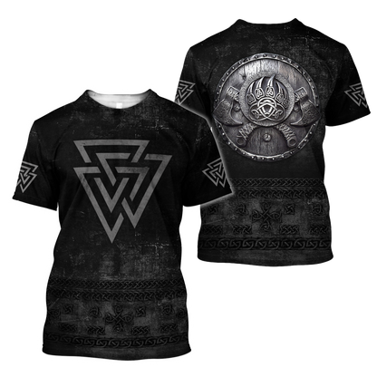 Viking 3D All Over Printed Unisex Shirts