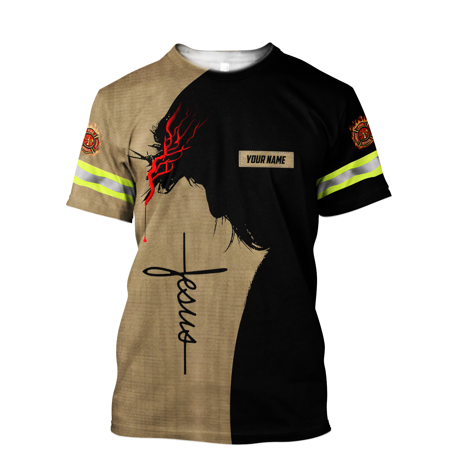 Customize Name Firefighter 3D All Printed Hoodie For Men And Women MH08012001