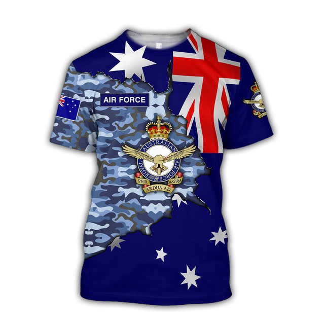 Royal Australian Air Force 3D Printed Unisex Shirts TN