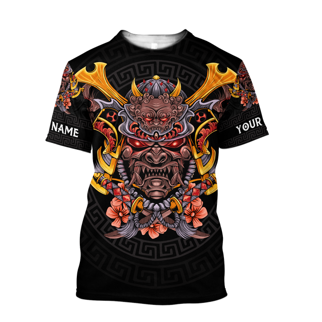 Premium 3D Printed Personalized Unisex Samurai Shirts No1 MEI