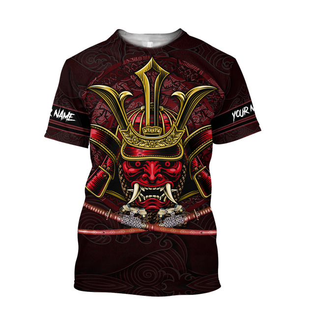 Premium 3D Printed Personalized Unisex Samurai Shirts MEI