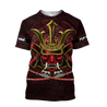 Premium 3D Printed Personalized Unisex Samurai Shirts MEI