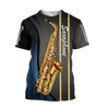 Saxophone Musical Instrument 3D All Over Printed Shirts For Men And Women TN