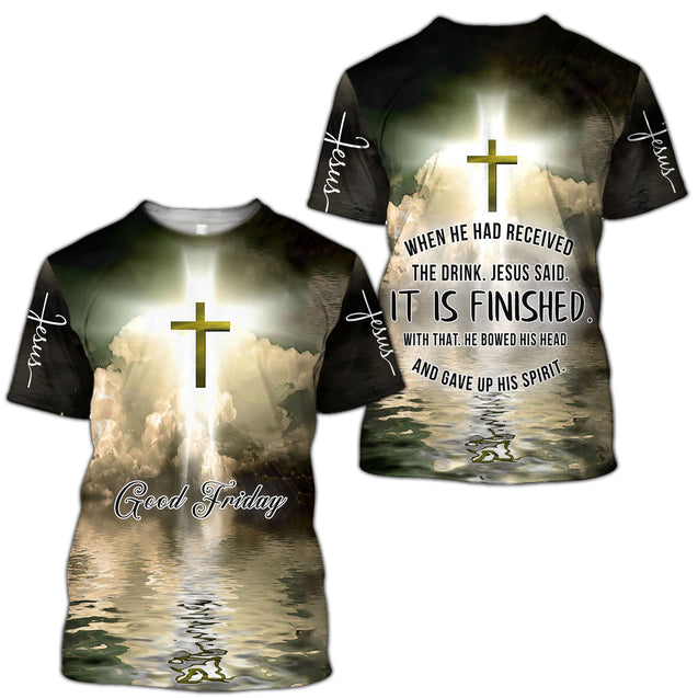 Premium Unisex Hoodie 3D All Over Printed Easter Day Christian Jesus No44 ML